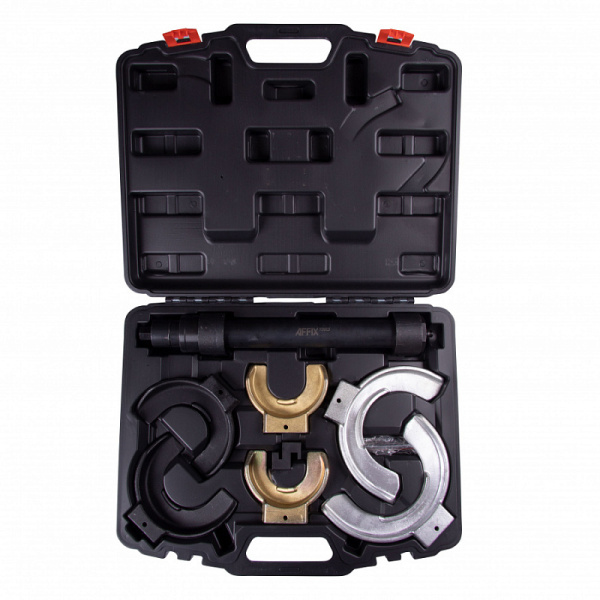 Стяжки амортизаторных пружин AFFIX AF10000008C кованые, кейс 8 предметов
