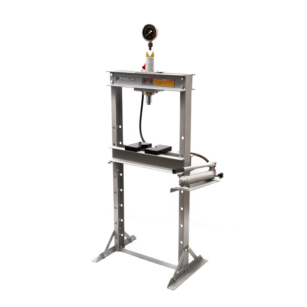 Пресс гидравлический напольный Rossvik HJ0803_7040 (12 т, цвет серый, RAL 7040)