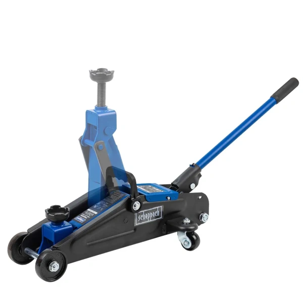 Домкрат подкатной гидравлический 2т (h min 125мм, h max 380мм)