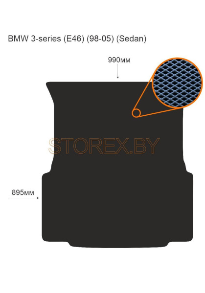 BMW 3-series (E46) (98-05) (Sedan) Багажник copy