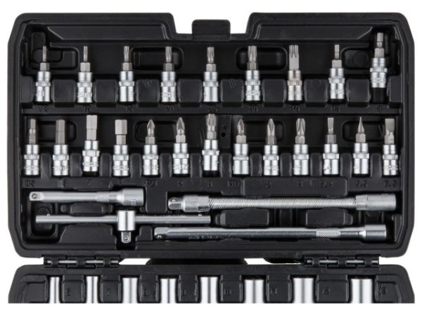 Набор головок и бит 56пр. 1/4" PRO STARTUL STUTTGART (PRO-056S)