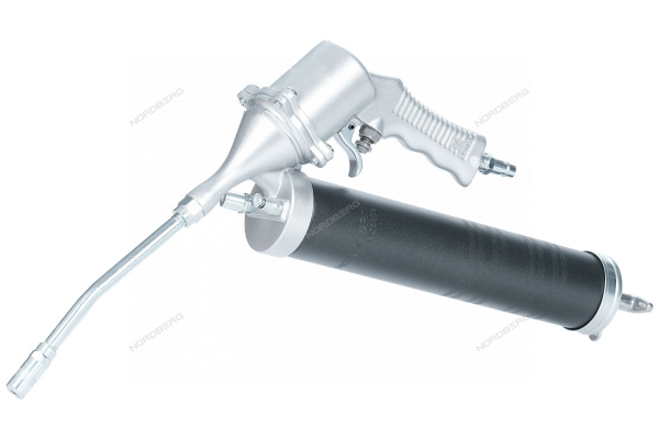 Шприц плунжерный пневматический для густой смазки, 400 мл NORDBERG NO3400