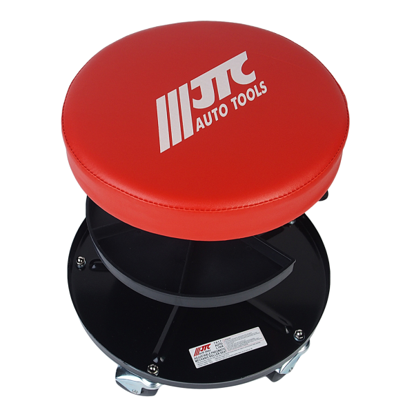 Сиденье передвижное с пневмомеханическим приводом JTC 7917 (до 120 кг, круглое)