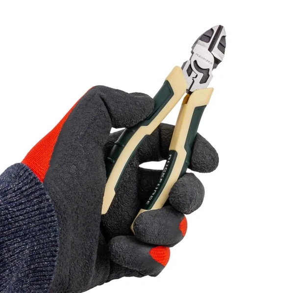 Бокорезы с эргономическими рукоятками+обжимка 160мм, на блистере