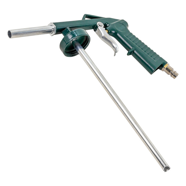 Пневмопистолет для гравитекса (внутр. Øсопла 9мм, рабоч. давление 2-8 бар, max давление 10 бар, расход воздуха 350 л/мин, штуцер 1/4'')