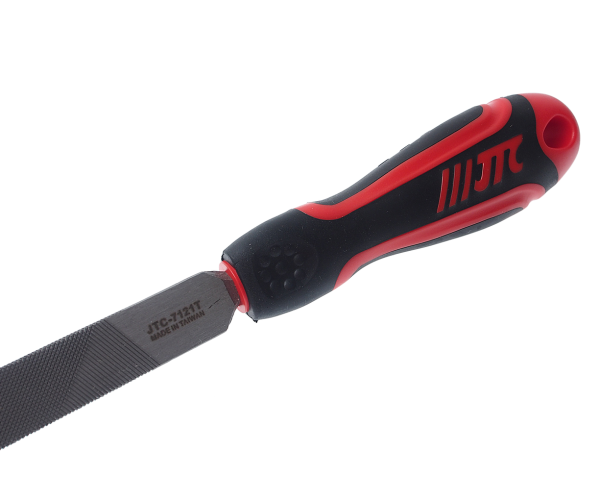 Напильник трехгранный JTC 7121T (300 мм, №3, 60 HRC)