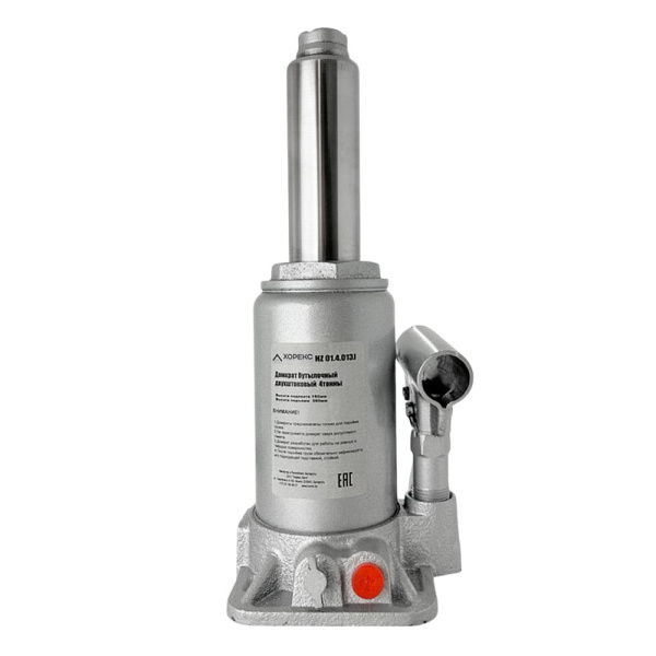 Домкрат бутылочный двухштоковый 4т Хорекс Авто HZ 01.4.013J