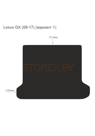 Lexus GX (09-17) Багажник (вариант 1) copy