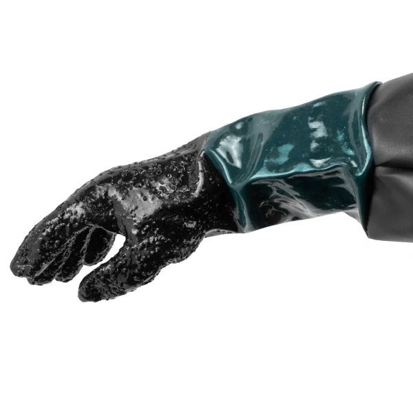 Перчатки резиновые для работ с пескоструйными аппаратами