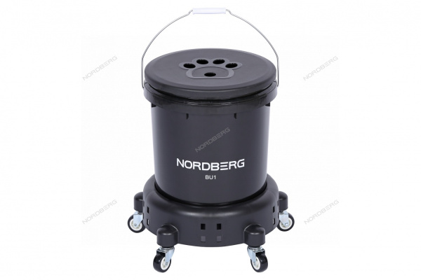 Ведро для мойки на колесах NORDBERG BU1