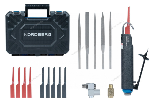 Пневмолобзик в кейсе NORDBERG NP6011K