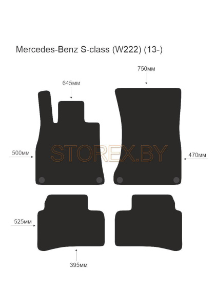 Mercedes-Benz S-class (W222) (13-) copy