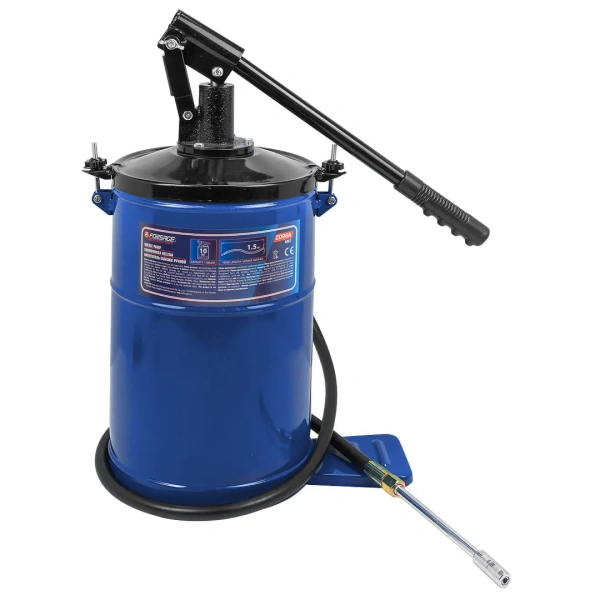 Нагнетатель смазки ручной, 10кг (длина шланга 1.5, внутр.Ø 210мм, внутр. высота 300мм)