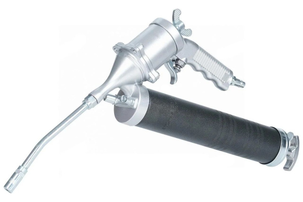 Шприц NORDBERG NO3401 плунжерный пневматический  для густой смазки, 400мл, с поворотом рукоятки