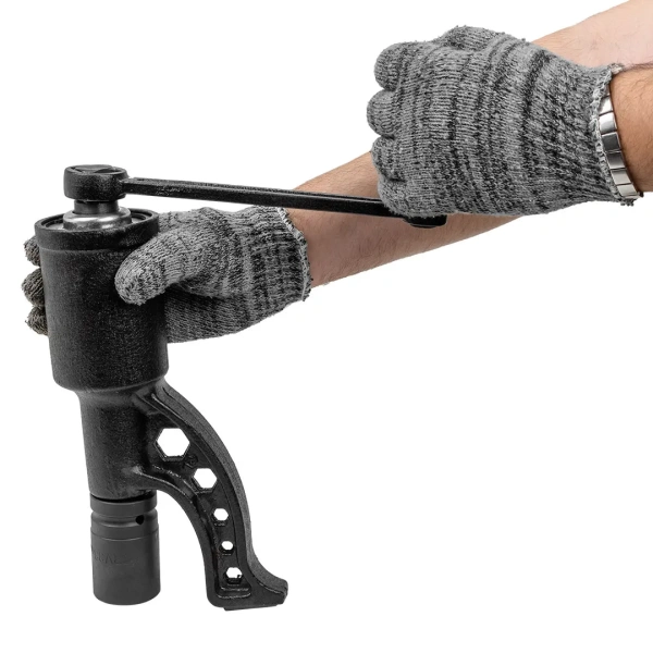 Гайковерт ручной с редуктором (Головки-32мм и 33мм, длина-330мм, передаточное число 1:1/1:3/1:58, 5800 Н/м)