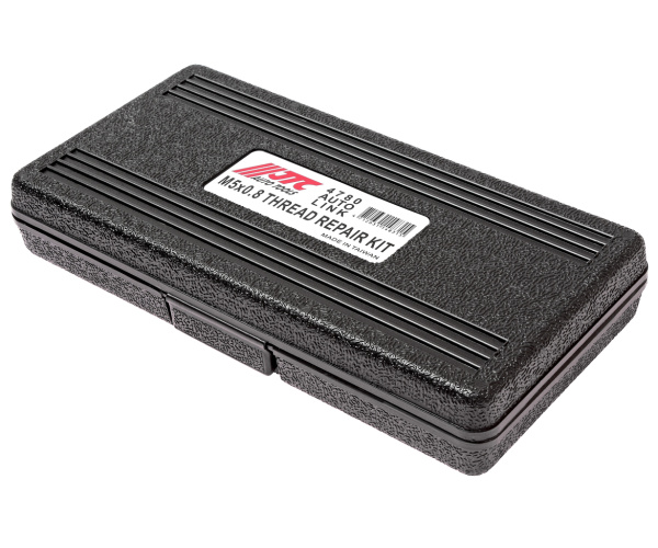 Набор инструментов для восстановления резьбы JTC 4780 (вставки М5x0.8, L=6,7 мм, 20 шт., 24 предмета)