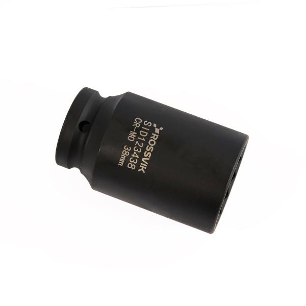 Головка торцевая ударная глубокая 12-гранная ROSSVIK SID123438 (3/4", 38 мм)