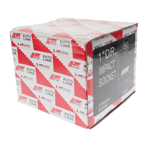 Головка торцевая ударная JTC 845880 (1", 80 мм, L=100 мм)