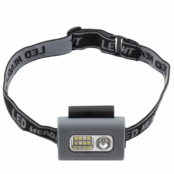 Фонарь ручной аккумуляторный с налобной лентой и магнитным держателем (6 реж. работы, аккум. 500мАч, световой поток 1200 Лм, время работы 1-3ч, время