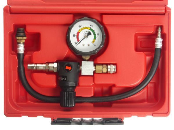 Набор инструментов для выявления утечек в цилиндрах JTC JW0011 (диапазон 0-100PSI, 0-700 кПА в кейсе)