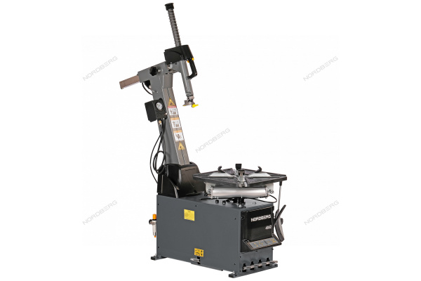 Станок шиномонтажный автомат двухскоростной NORDBERG 4642(G)_16-30" (стол с накладками, 380 В, серый)