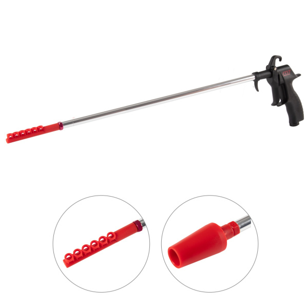 Пистолет продувочный MIGHTY SEVEN JC-122LD (8,5 бар, 560 мм, 2 насадки)