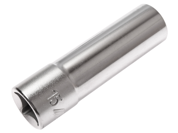 Головка торцевая глубокая JTC 47615 (1/2", 15 мм, L=76 мм)