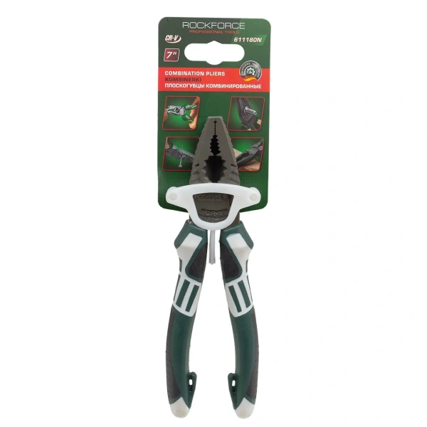 Плоскогубцы комбинированные 7''(180мм)