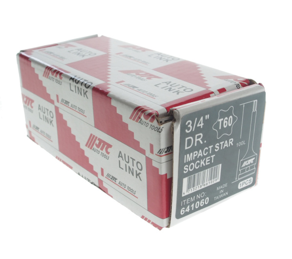 Головка торцевая ударная JTC 641060 (3/4", TORX, T60)