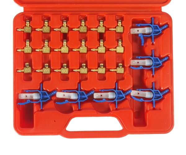 Адаптеры JTC 4777 для измерителя расхода топлива JTC 4776 (COMMON RAIL, 24 предмета)