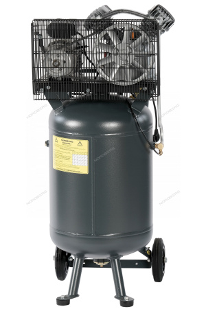 Компрессор вертикальный поршневой с ременной передачей NORDBERG NCPV100/420A (220В, ресив. 100л, 420л/мин)