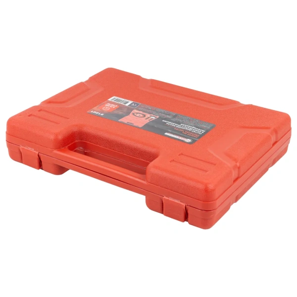 Тестер давления масла в комплекте с резьбовыми переходниками 12пр.(0-10Bar), в кейсе