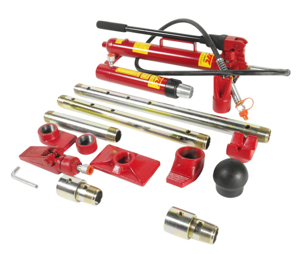 Набор инструментов для кузовных работ JTC HB510 (усилие 10 т, 21 предмет)