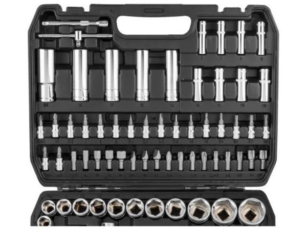 Набор головок и бит 108пр. ТРЕК