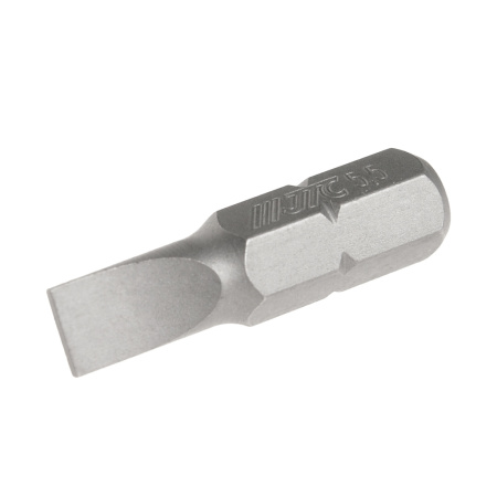 Бита шлицевая JTC 11225055 (SL, 1,0х5,5х25 мм, 1/4" DR, S2)
