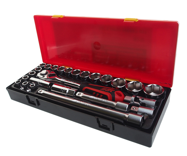 Набор инструментов слесарно-монтажный JTC K4253 (25 предметов в ложементе)