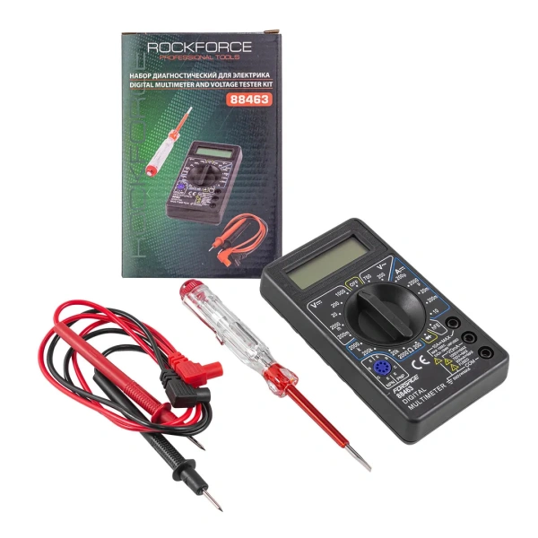 Набор диагностический для электрика (цифровой мультиметр, индикаторная отвертка)