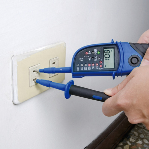 Тестер цифровой KING TONY 6CB21 для проверки напряжения, AC/DC, 12-690 В