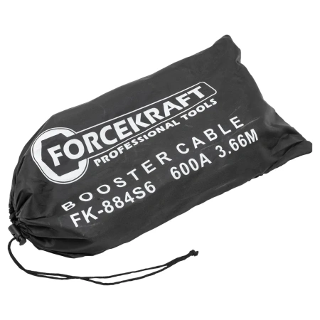 Стартовые провода 600 Aмпер, 3.5м, Øкабеля 10мм, Øжилы 0.25мм, кол-во жил 196 (морозостойкая изоляция), в чехле