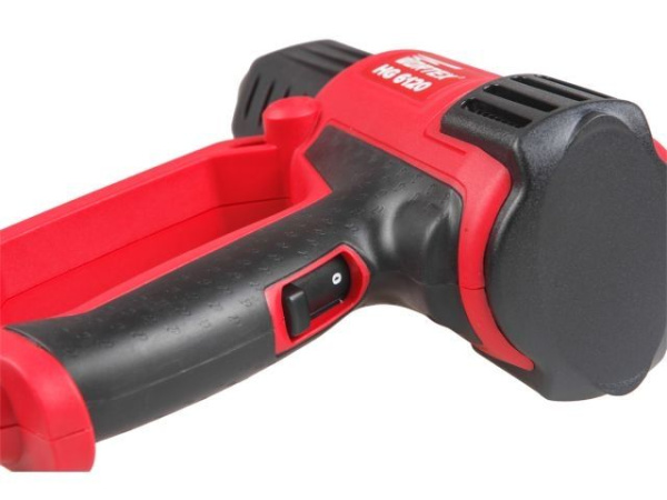 Термовоздуходувка WORTEX HG 6120 в кор. + набор сопл 2000 Вт, 3 режима., 50-600 °С