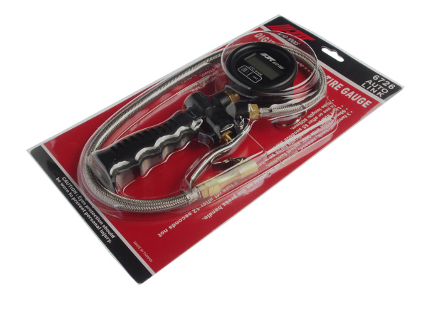 Манометр шинный цифровой 3-х функциональный JTC 6726 (10 Bar, 150PSI)