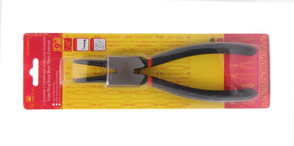 Съемник наружных стопорных колец изогнутый 90° 13''-325мм, в блистере