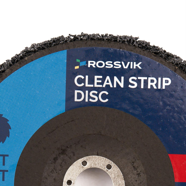 Круг зачистной из синтетического волокна ROSSVIK 180х22 (180*22 мм, черный, 80 м/с, 10200 об/мин)