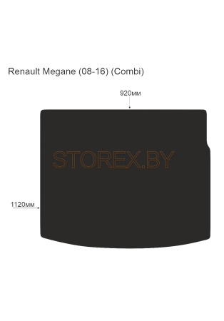 Renault Megane (08-16) (Сombi) Багажник copy