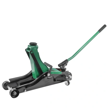 Домкрат подкатной гидравлический 2.5т низкопрофильный с поворотной ручкой 360° (h min 89мм, h max 359мм)