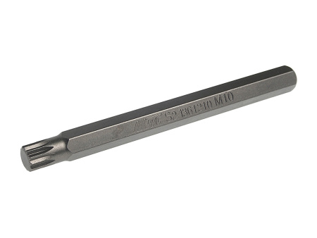 Бита SPLINE удлиненная JTC 1361210 (M10х120 мм, 10 мм, S2)