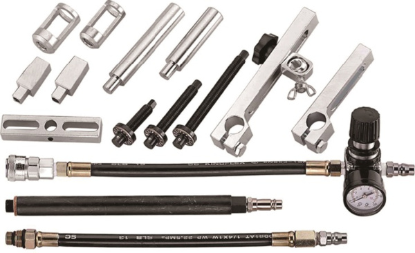 Набор инструментов для демонтажа/монтажа пружин клапанов универсальный в кейсе JTC 4294 (MERCEDES, BMW)