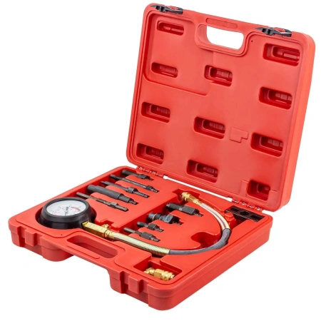 AT04334, Компрессометр дизельных двигателей легковых автомобилей, набор, Тайвань