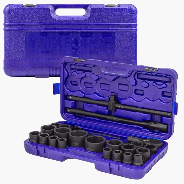 Набор инструментов ударных 26пр. 3/4''(6гр.)