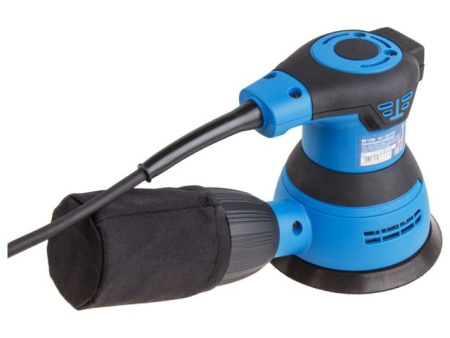 Эксцентриковая шлифмашина BULL OS 1235 в кор. 350 Вт, 125 мм, 8000-12000 об/мин, рег. об.